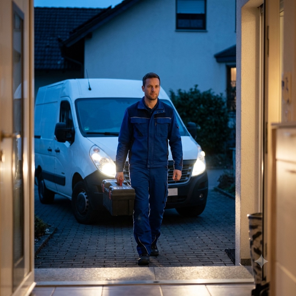 Wartung im Vertrag